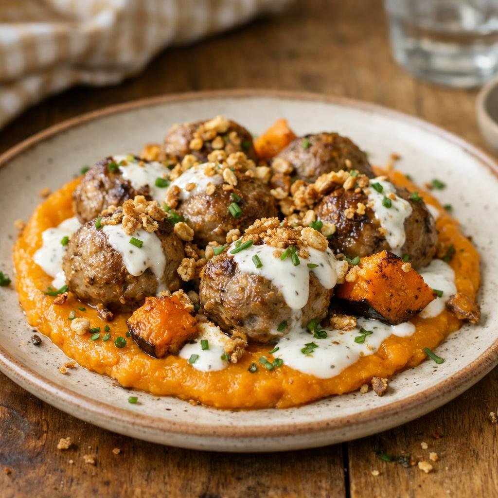 boulettes porc potimarron