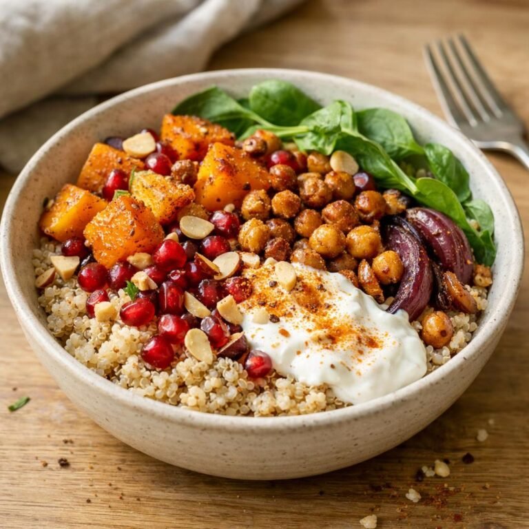 Bowl automnal quinoa
