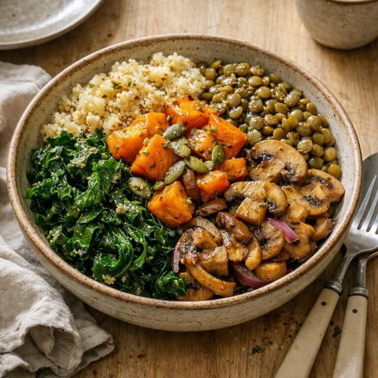 Bowl d'automne quinoa