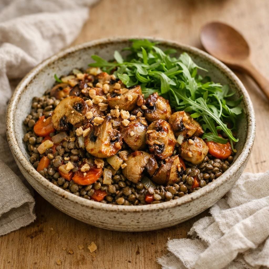 bowl lentilles du Puy