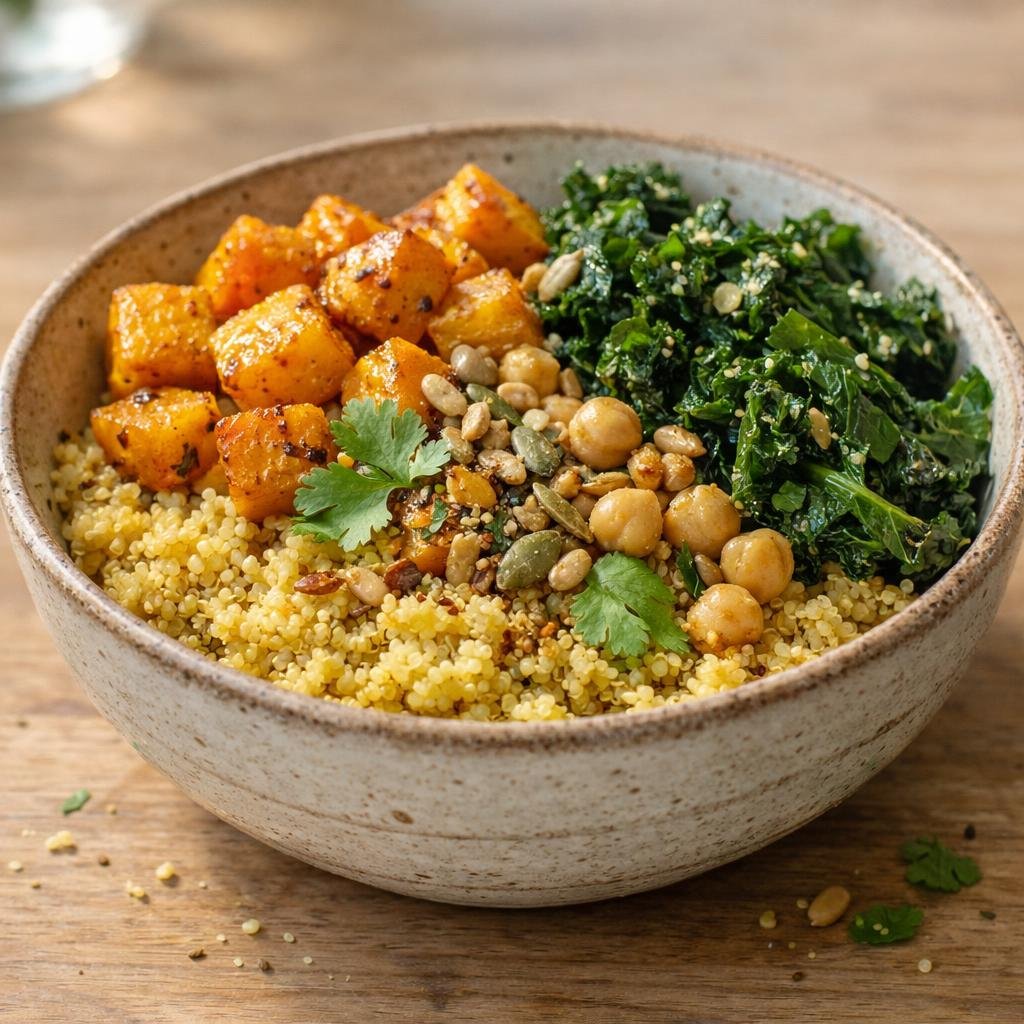 bowl quinoa curry