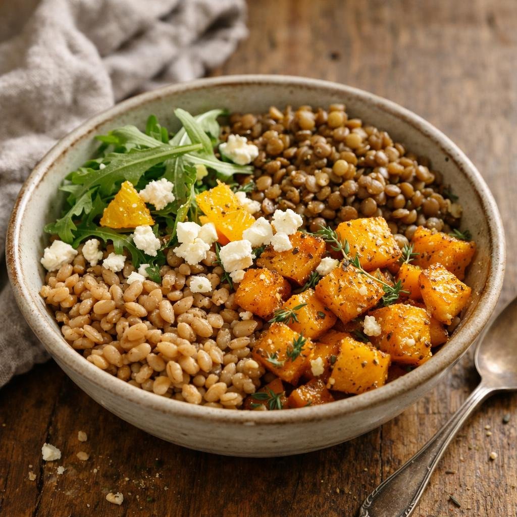 bowl tiède d'épeautre