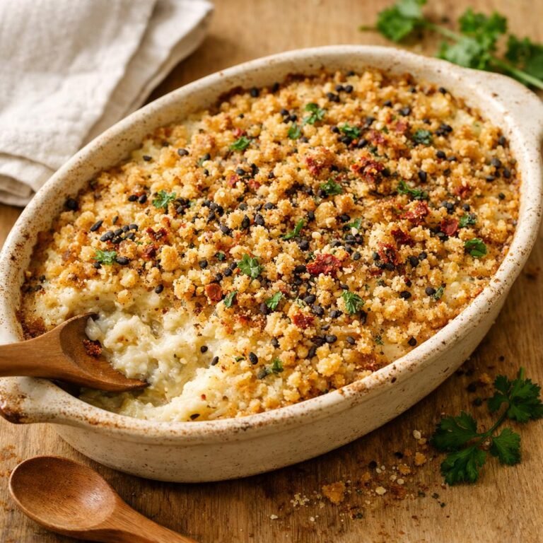 Brandade gratinée zaatar