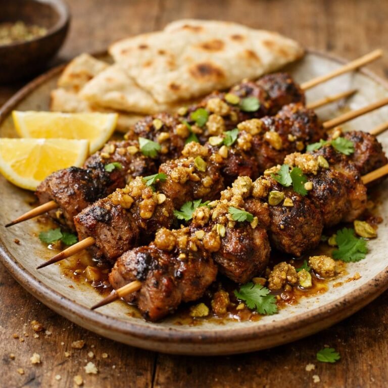 brochettes d'agneau