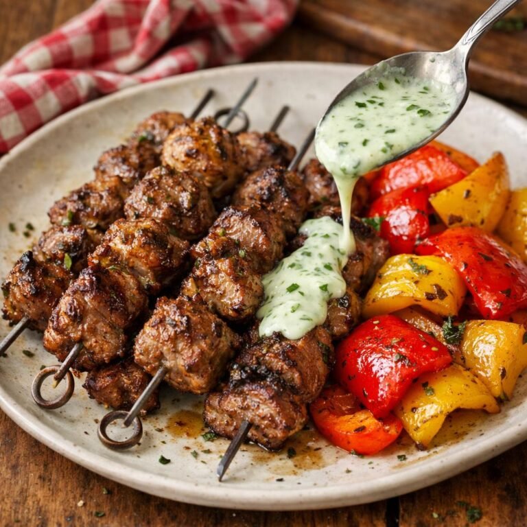 Brochettes d'agneau