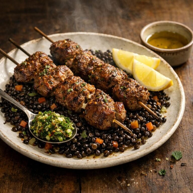 Brochettes d'agneau Fuego
