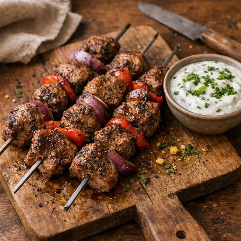 brochettes d'agneau