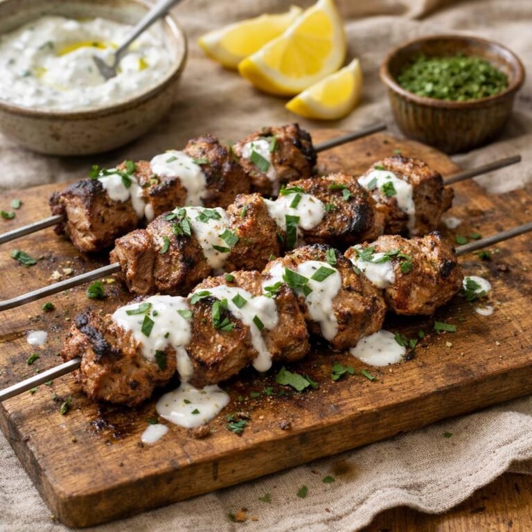 brochettes d'agneau