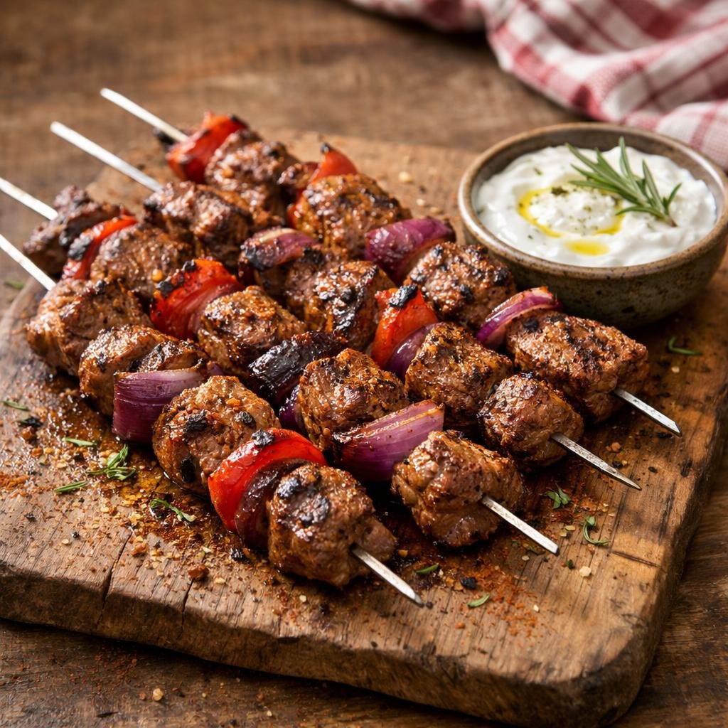 Brochettes d'agneau