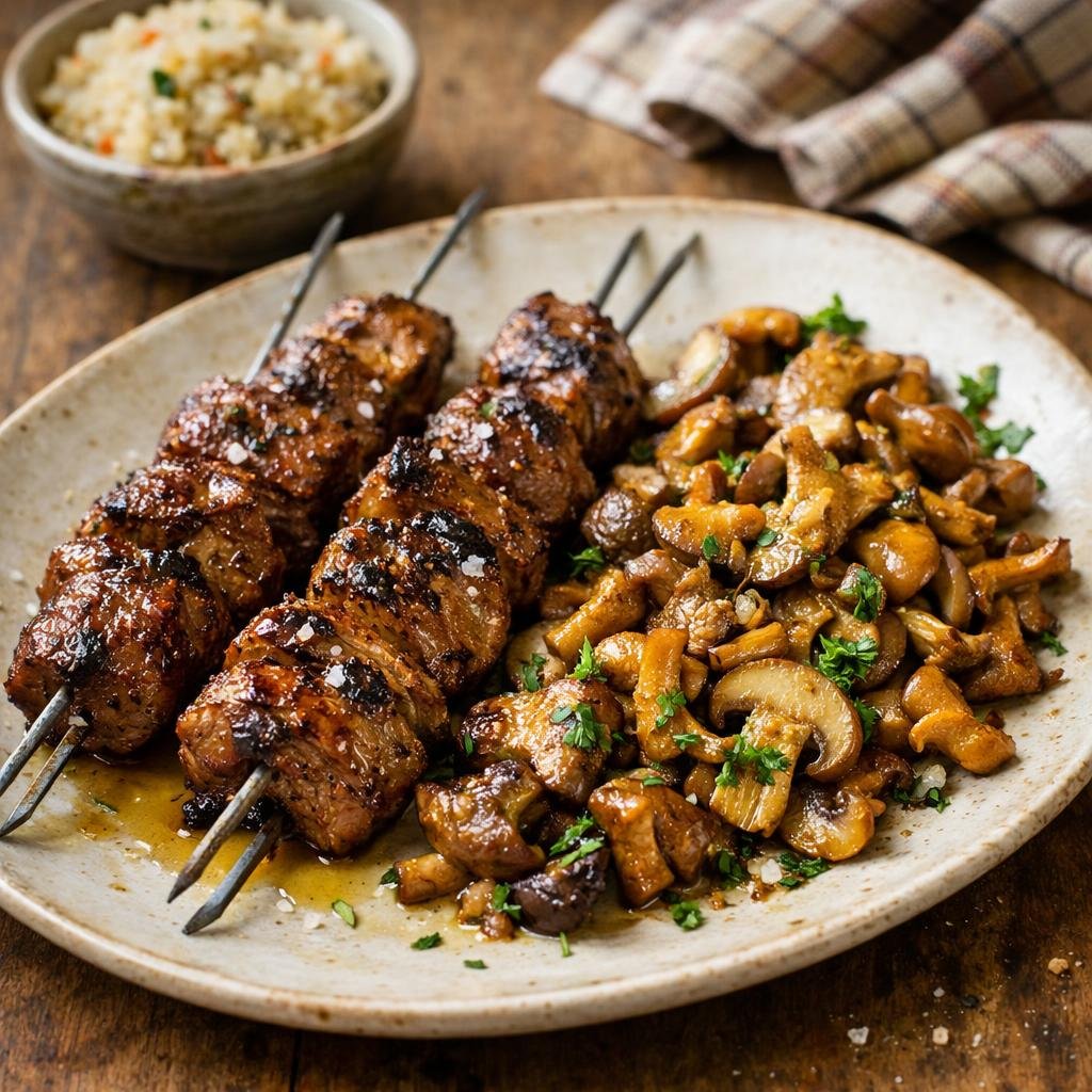 Brochettes d'agneau