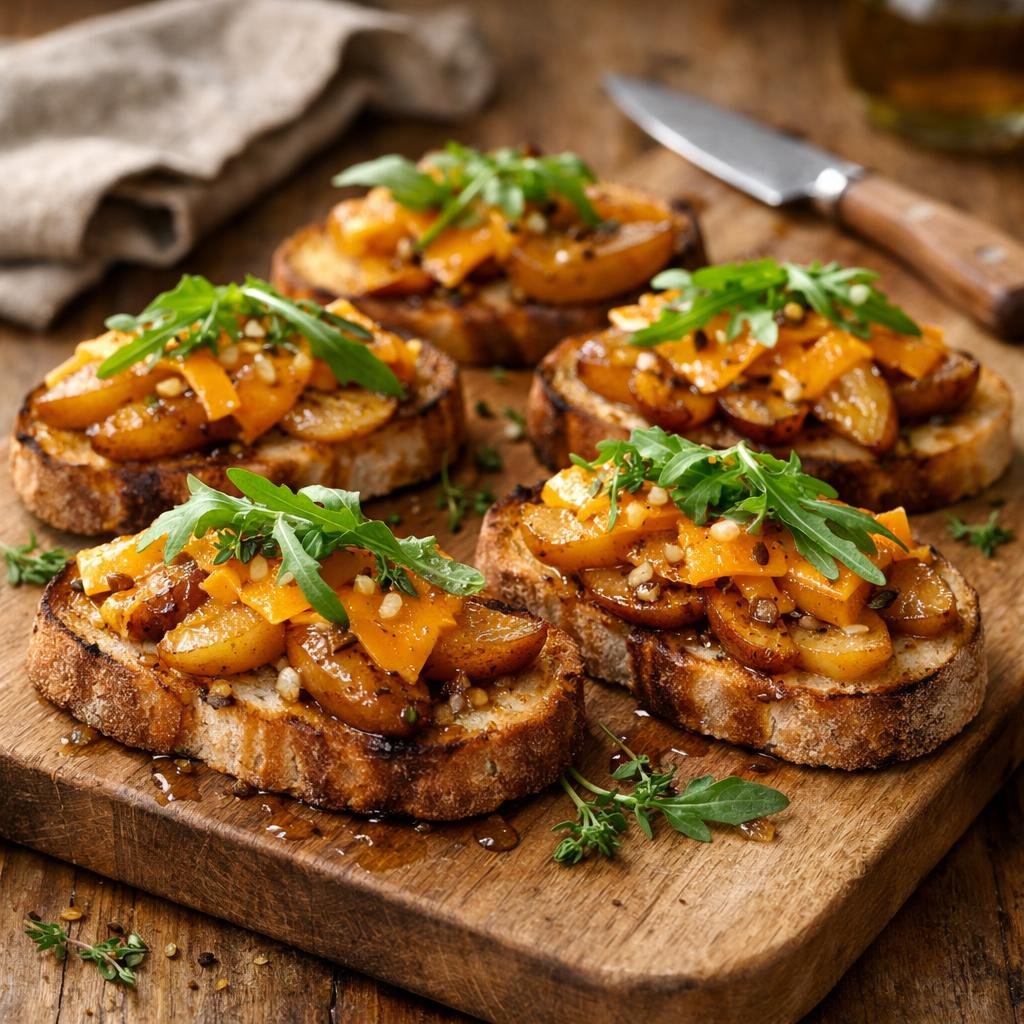 bruschette d'automne