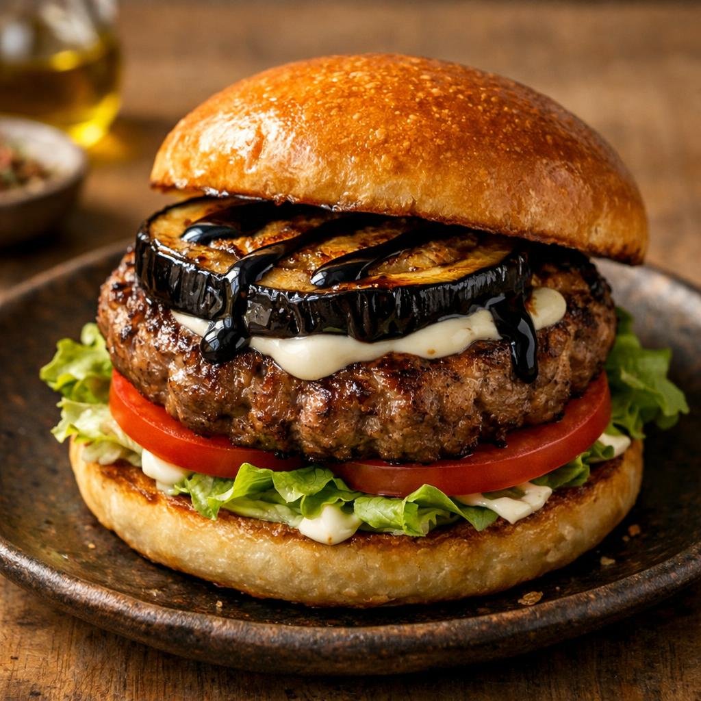 Burger d'agneau épicé