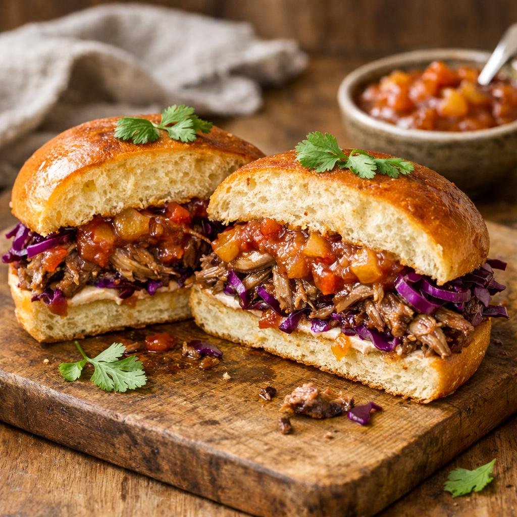 Burger de canard confit