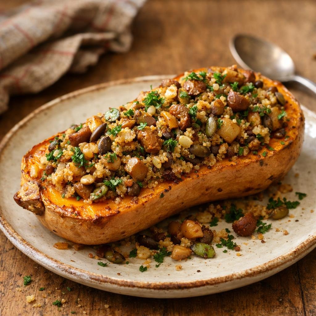 Butternut farci Soleil Créole