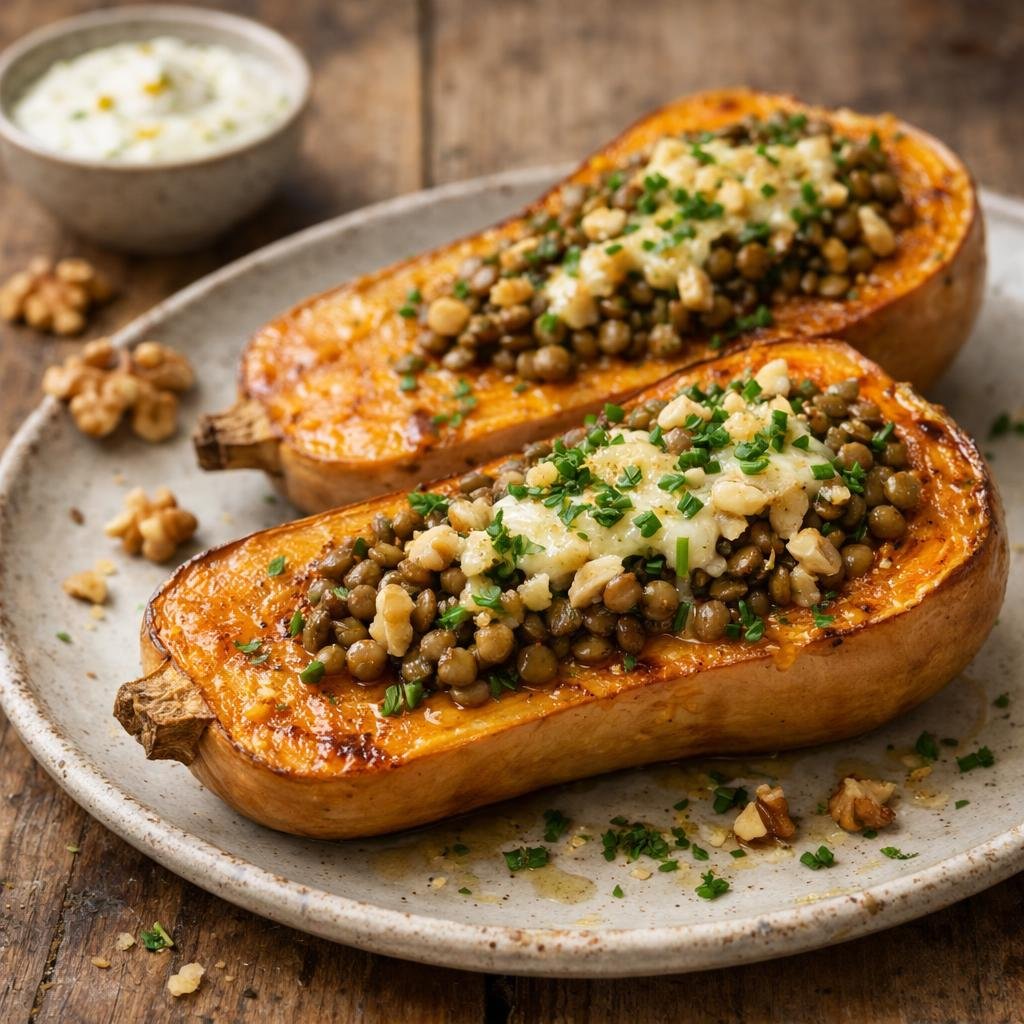 Butternut farcie César