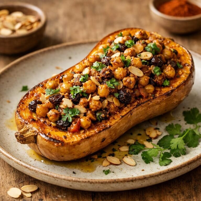 Butternut farcie Chakalaka