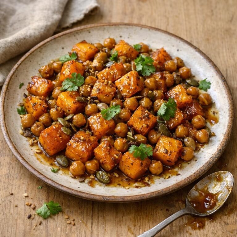 butternut rôti au Chaï