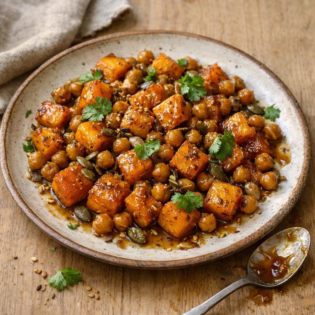 butternut rôti au Chaï