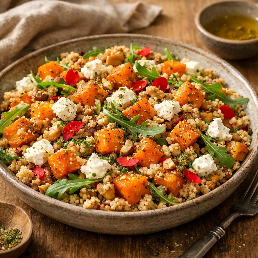 Butternut rôti quinoa