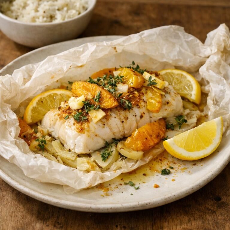 Cabillaud aux agrumes