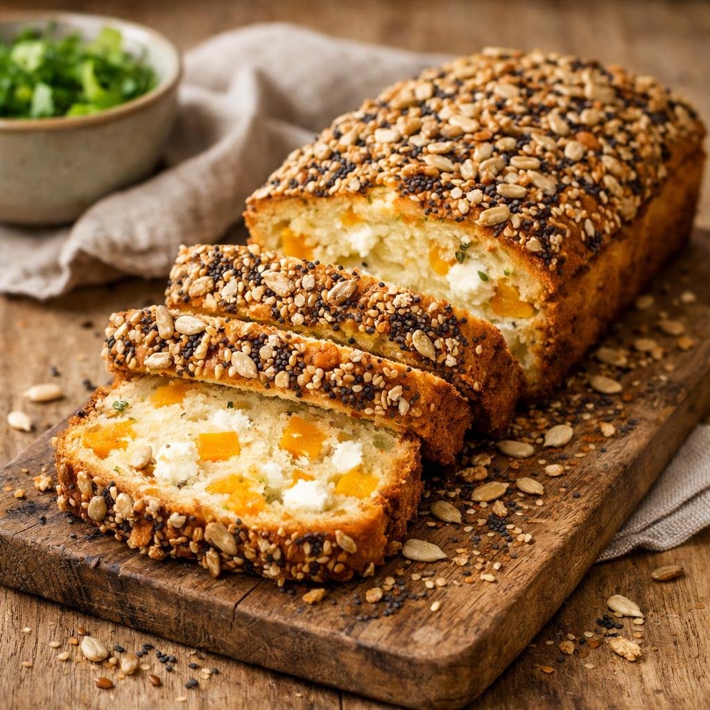 Cake salé butternut