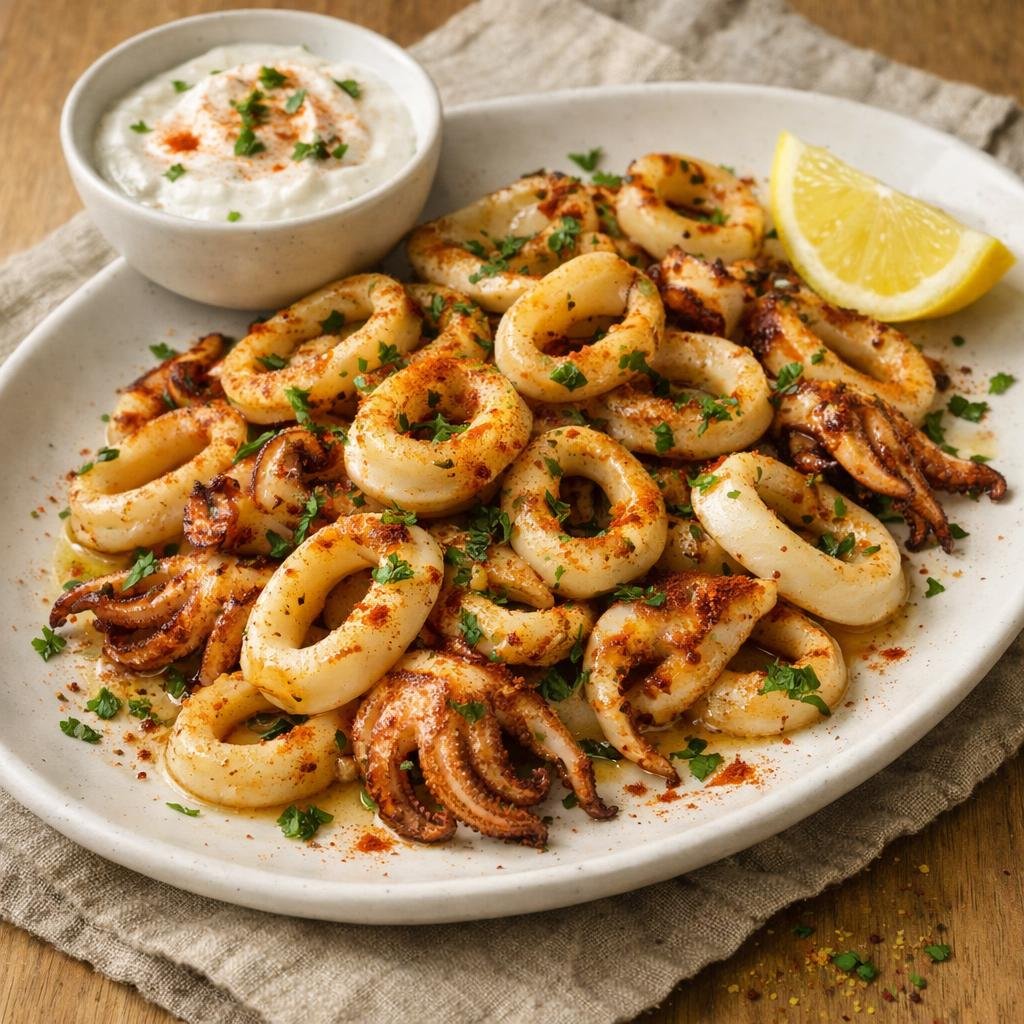 calamars au paprika