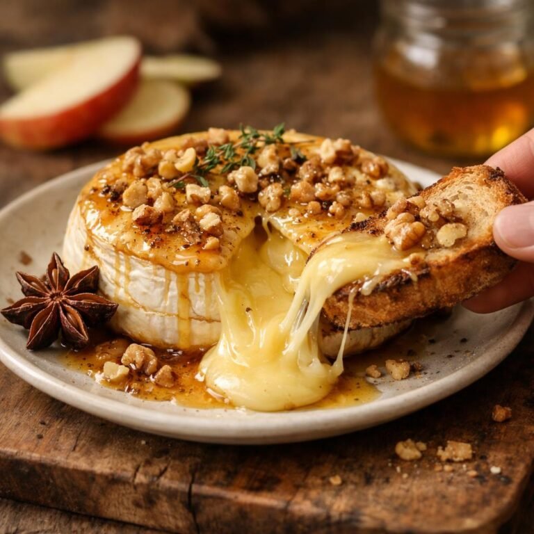 Camembert rôti badiane