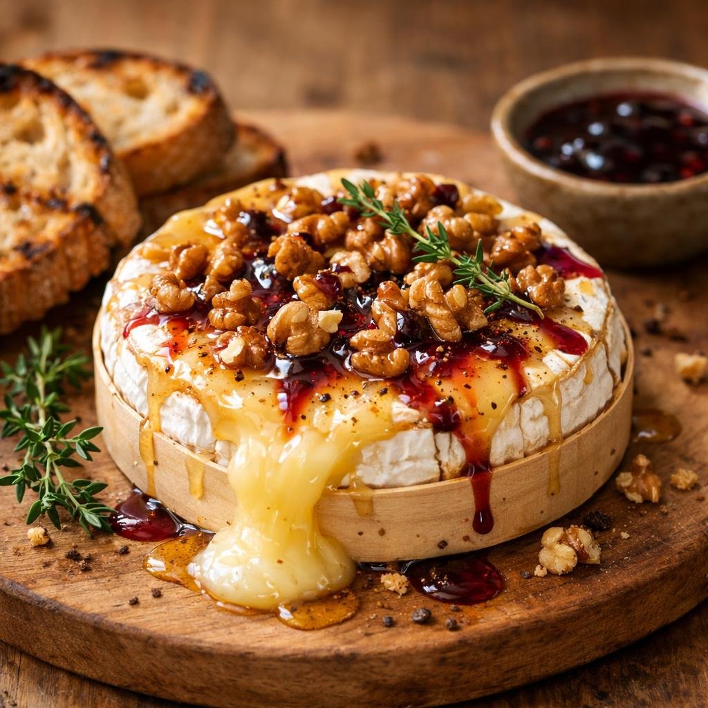 Camembert rôti piquant