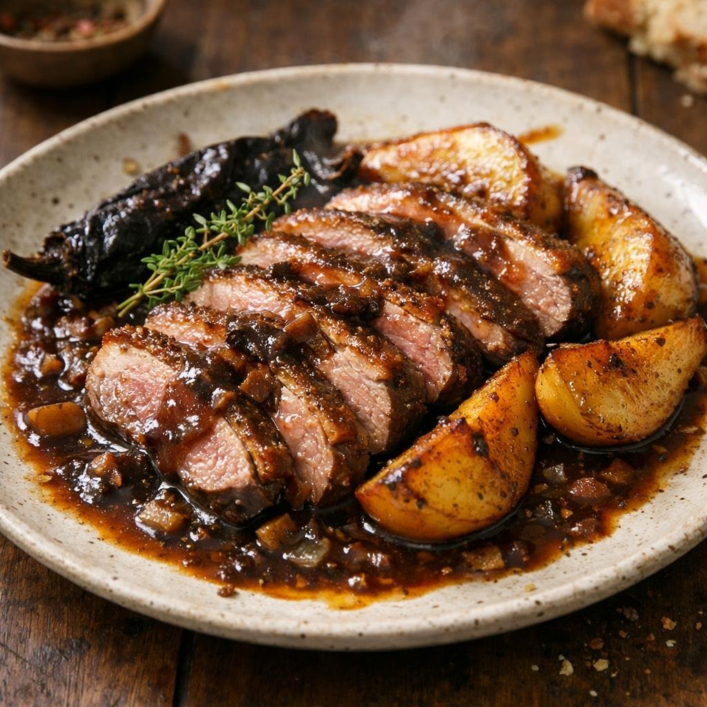 canard sauce mulato