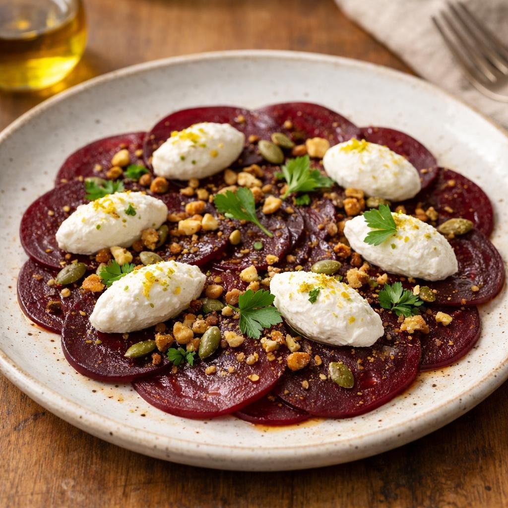 Carpaccio de betterave