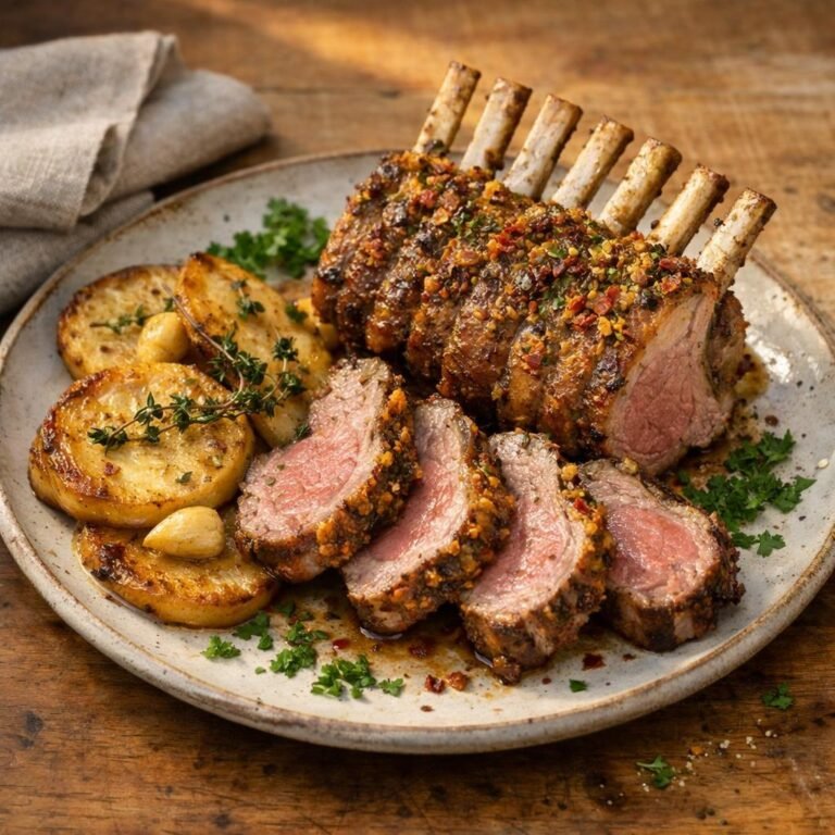 Carré d'agneau Plancha Basque