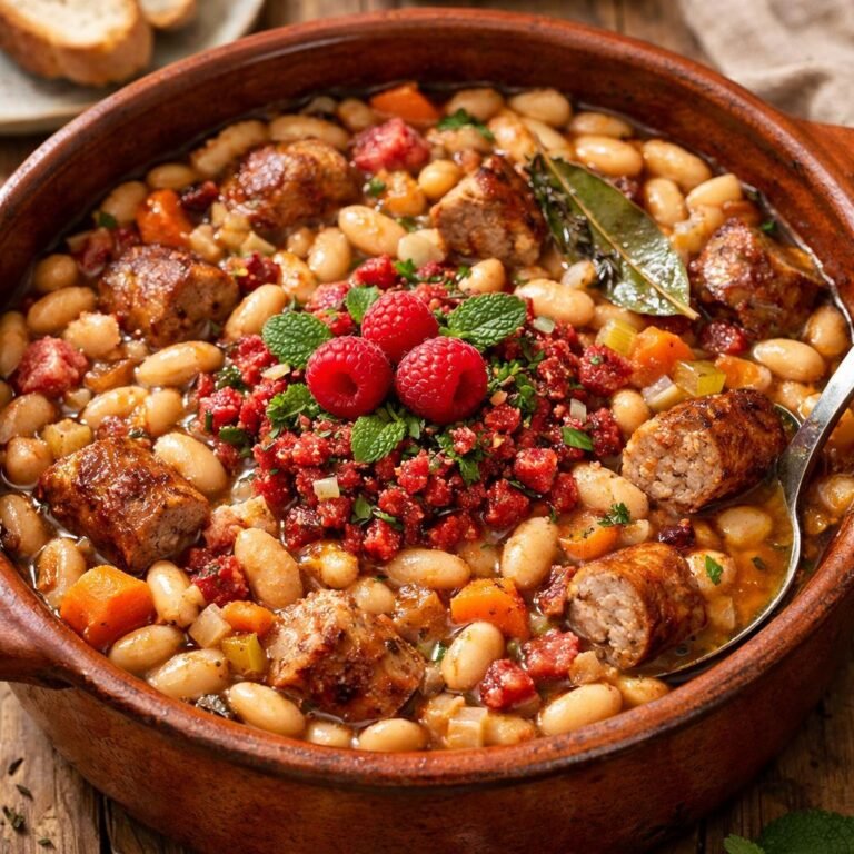 Cassoulet au thé