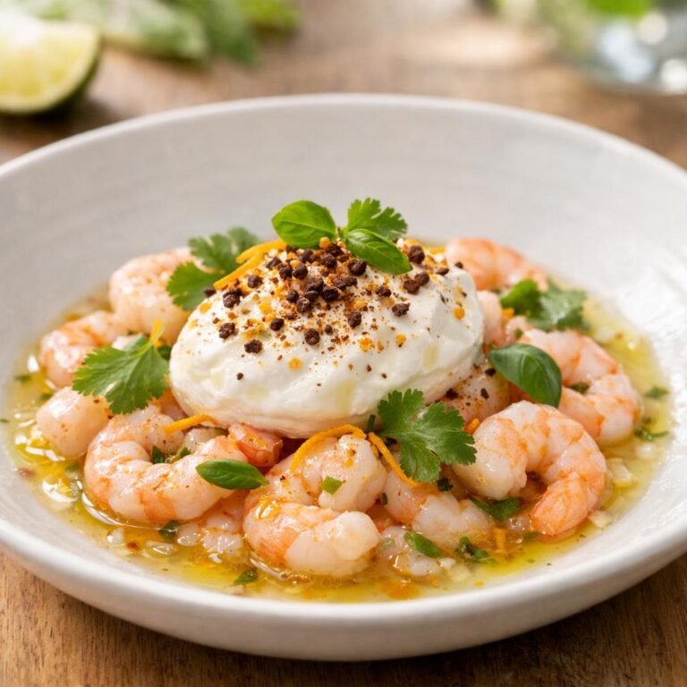 ceviche de crevettes