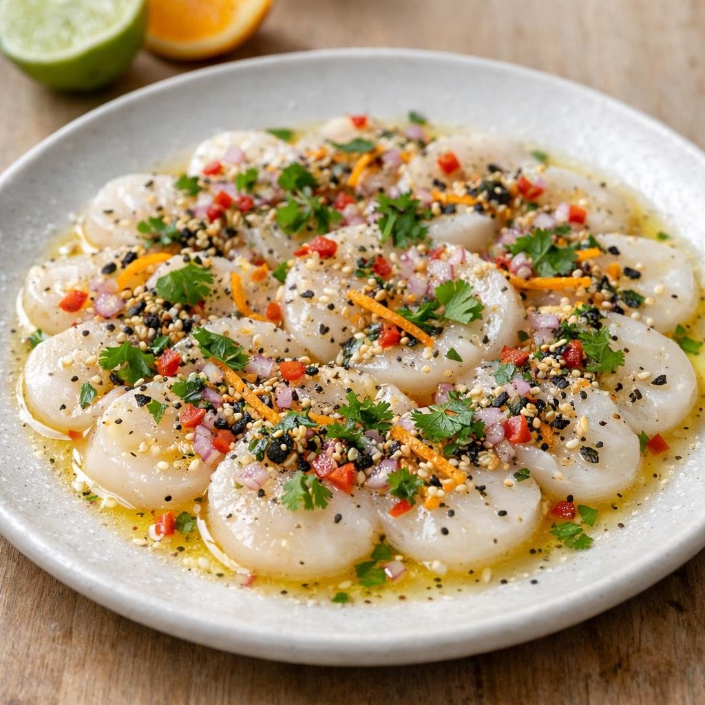 Ceviche Saint-Jacques Furikake