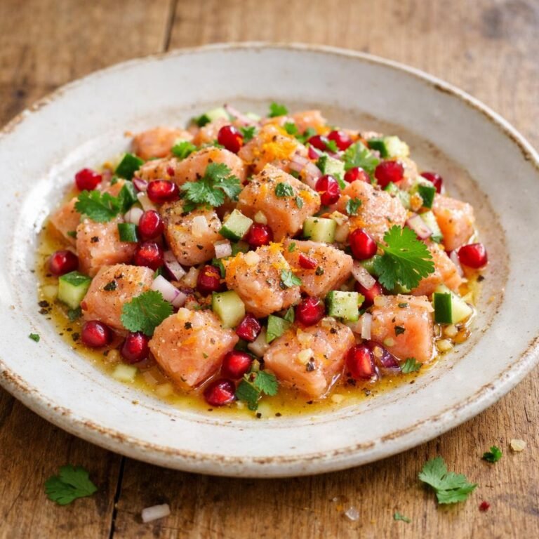 Ceviche de truite