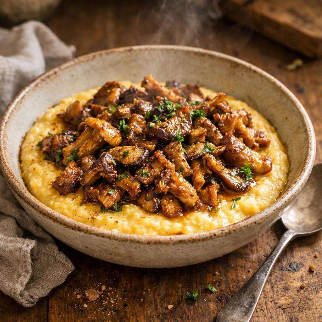 champignons au Massalé