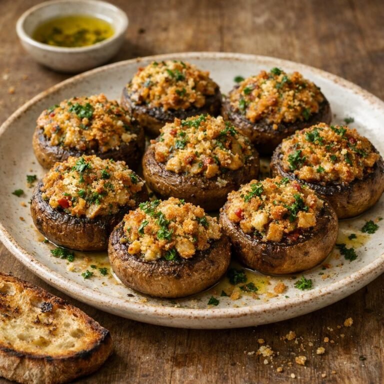 champignons farcis