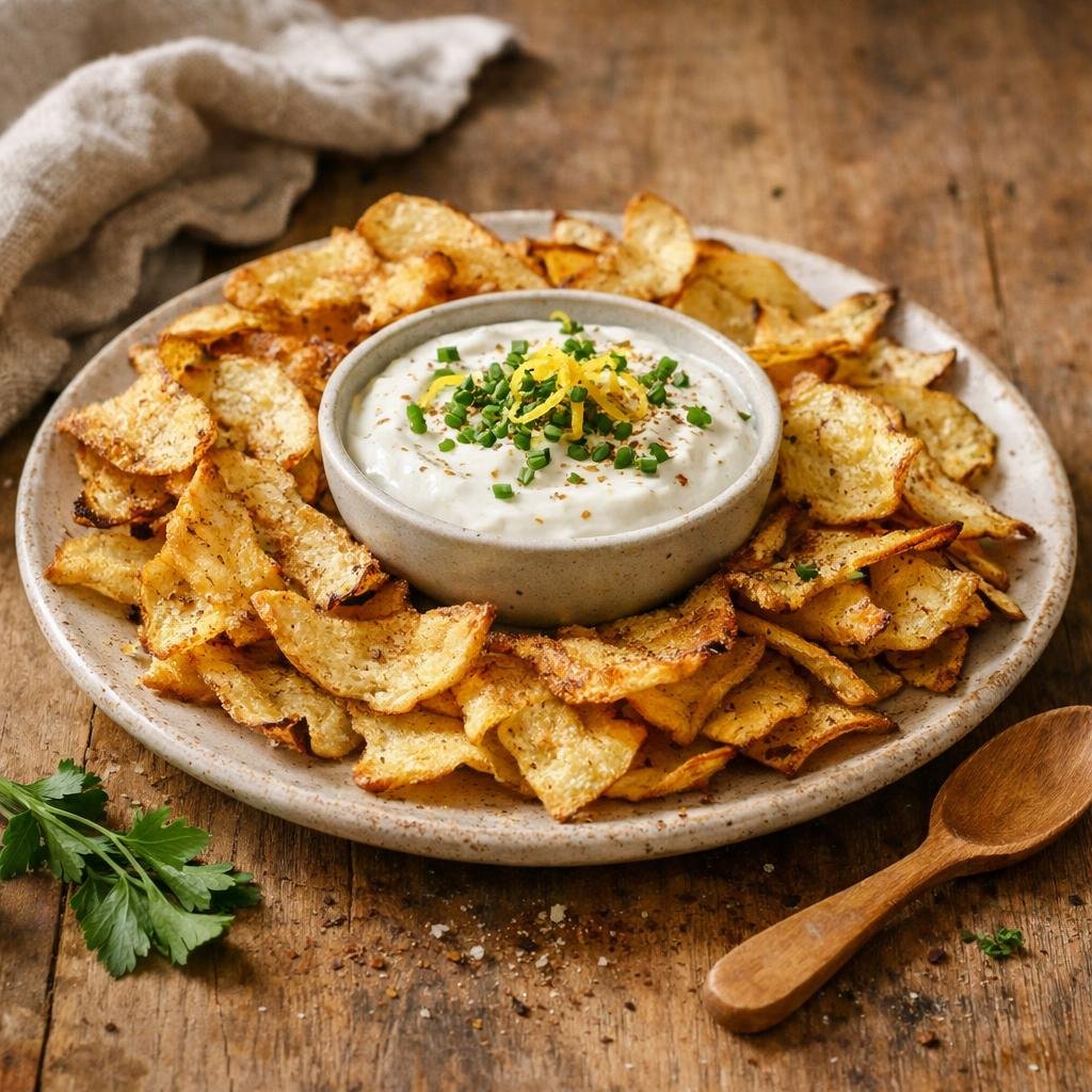 Chips de panais croustillants