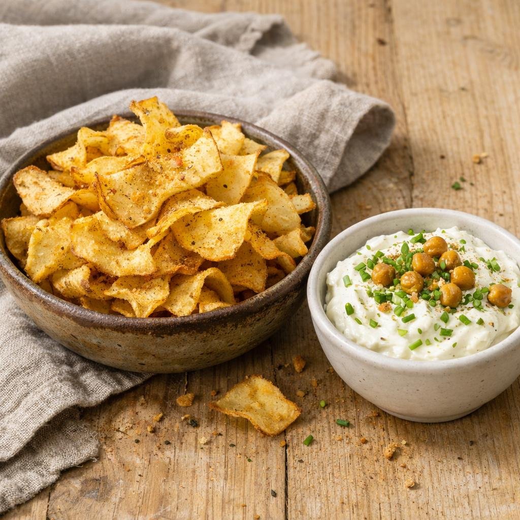 chips de panais rôtis