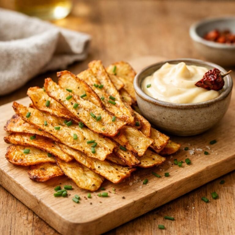Chips de panais rôtis