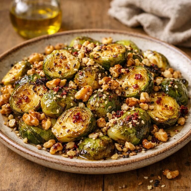 Choux de Bruxelles au zaatar