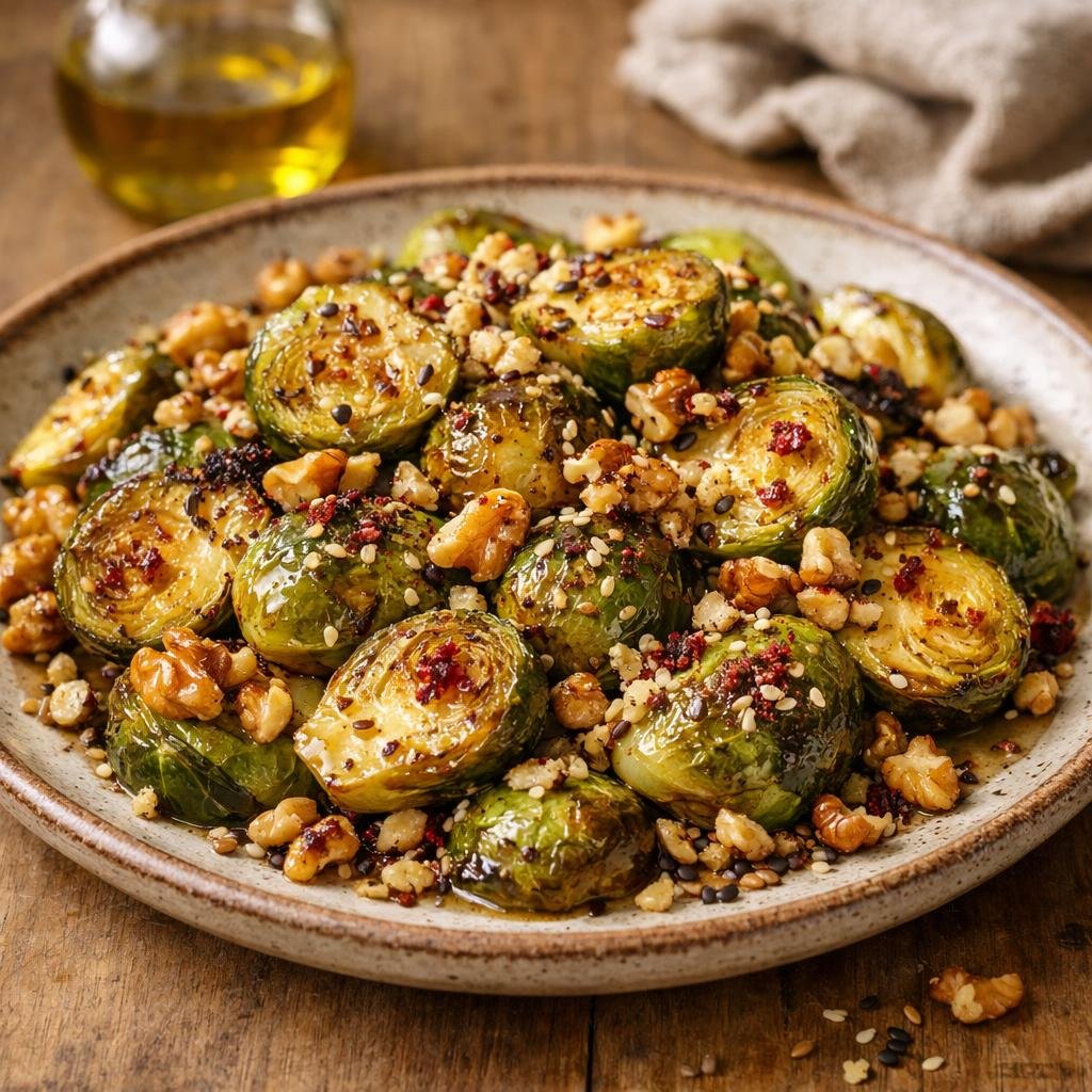 Choux de Bruxelles au zaatar