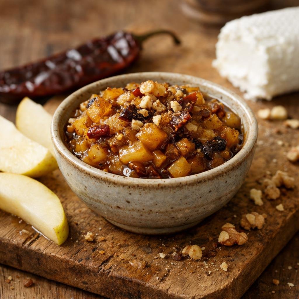 chutney poires Guajillo