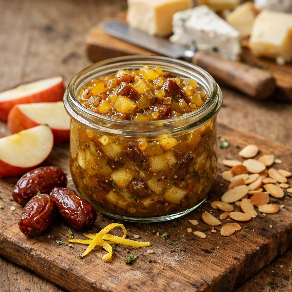 chutney pomme-datte