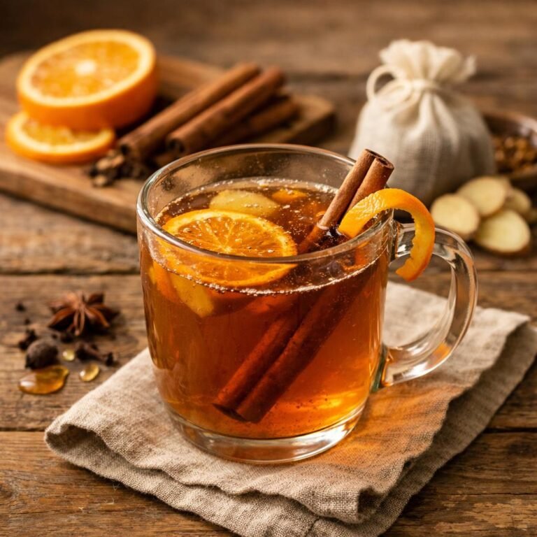 Cidre chaud épicé