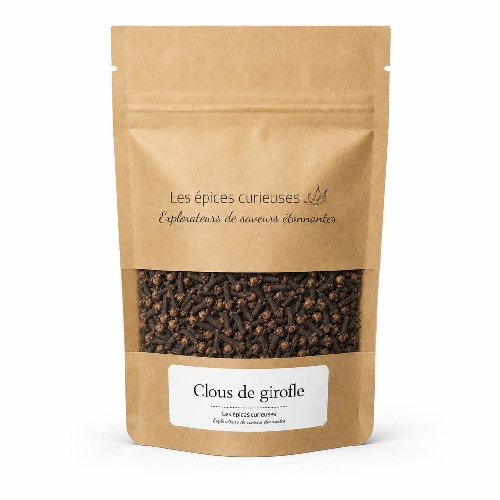 Clous de girofle - Packaging - Les Épices Curieuses