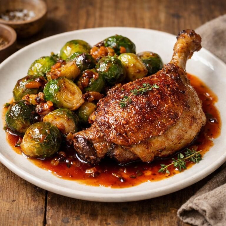 confit de canard croustillant
