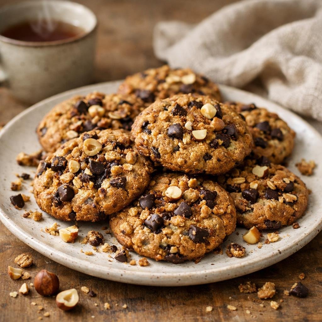 Cookies granola chocolat
