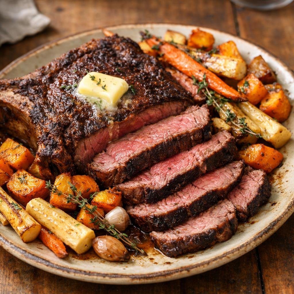 Côte de bœuf chipotle cacao