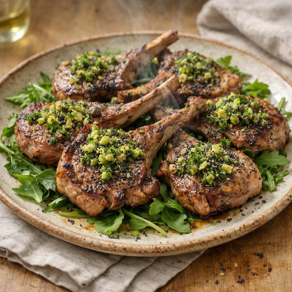 agneau au pavot